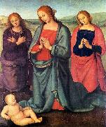 Pietro Perugino Madonna with Saints Adoring the Child USA oil painting artist